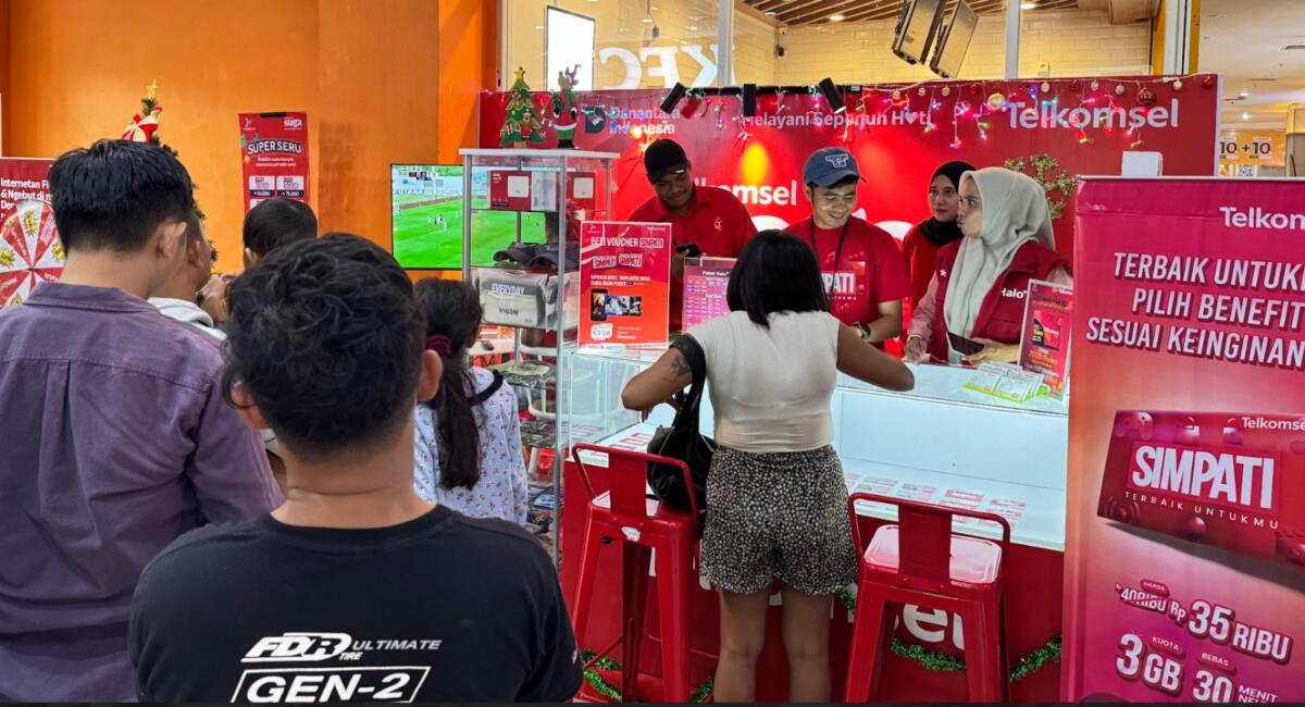 Telkomsel Pamasuka Sukses Kawal Lonjakan Trafik 11,21 Persen Selama Libur Natal dan Tahun Baru