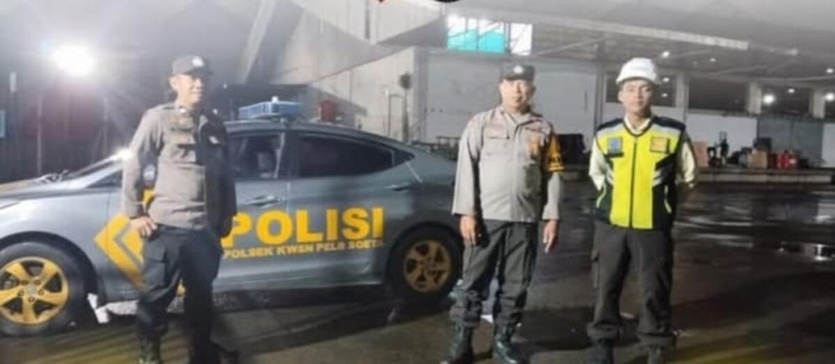 Polsek Soeta Makassar Patroli Dermaga Sukarno-Hatta Antisipasi Kejahatan