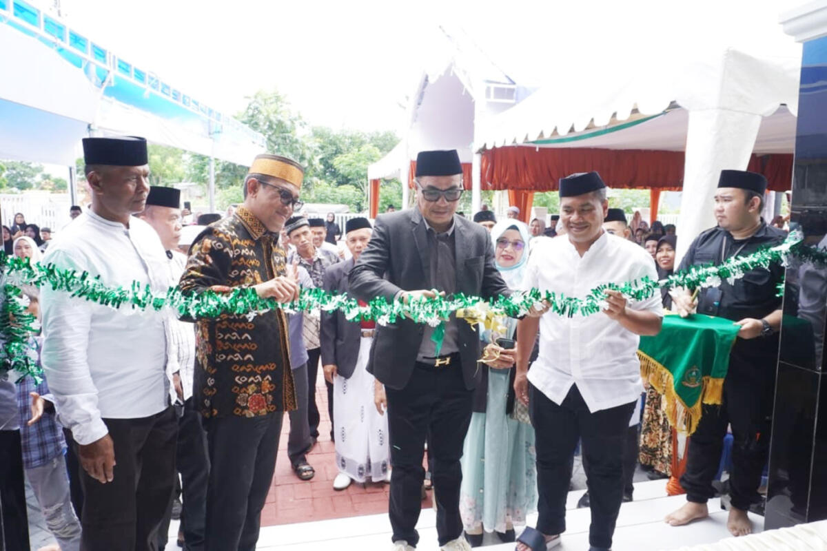 Bupati Jeneponto Resmikan Masjid Asmaul Husna di Kelara