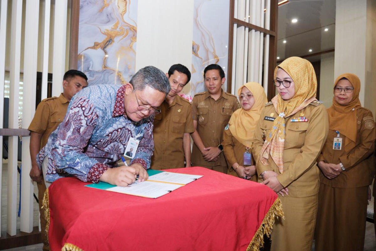 IST
MOU -- Pihak RSUD Syekh Yusuf dan BSI Regional X Makassar menandatangani MoU dan PKS terkait Health Care. 
