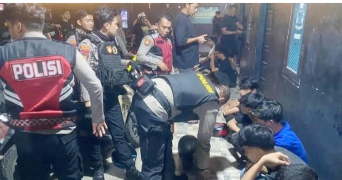 23  Pelaku Geng Motor dan BL Ditangkap Polisi