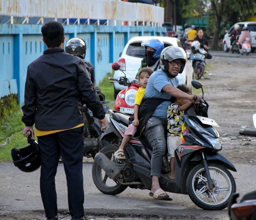 Belum Sepekan Menjabat, Andi Eldi Indra Turun Langsung Adang Pelanggar di Jalan Inspeksi PAM