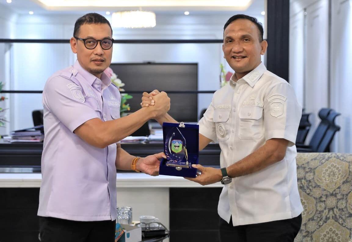 Sekkot Makassar dan Bupati Sarolangun Bahas Optimalisasi Anggaran Daerah