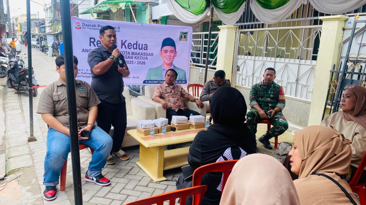 Rachmat Taqwa Qurais Reses di Pattingaloang, Warga Keluhkan Sulitnya Mengurus PBG