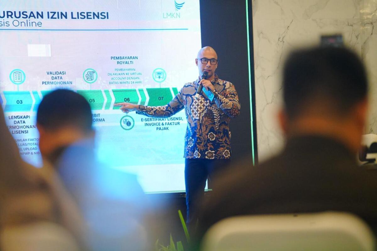 Musisi Marcell Siahaan Sosialisasi Royalti di Kanwil Kemenkum Sulsel