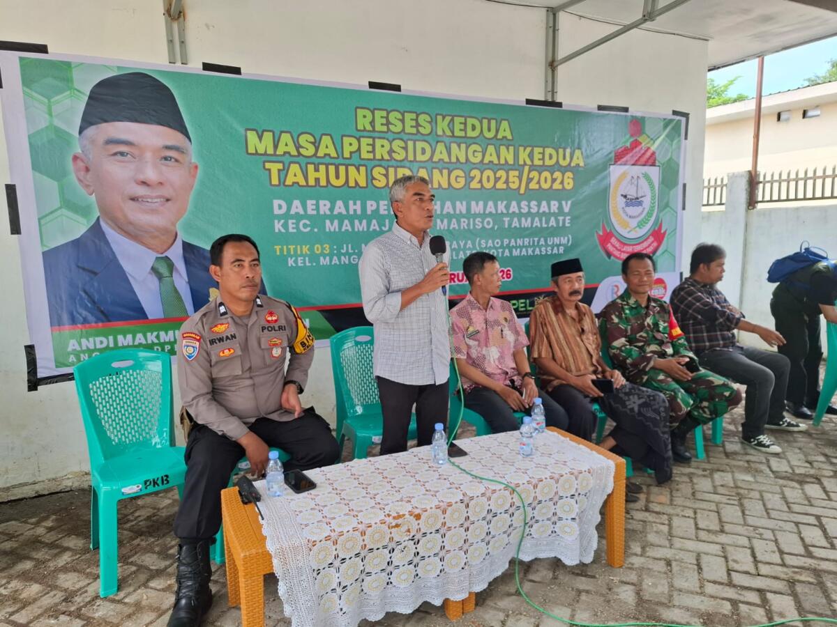 Pelayanan Dasar Masih Tertinggal, Warga Tamalate Tumpahkan Keluhan di Reses Andi Makmur