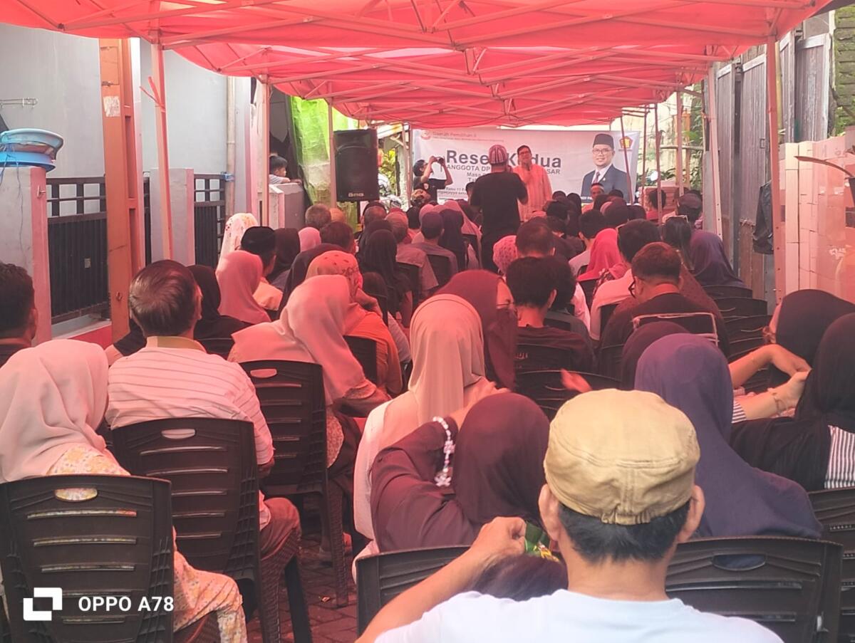 Andi Pahlevi Sikapi Aspirasi Krusial Warga Bontoala-Tallo