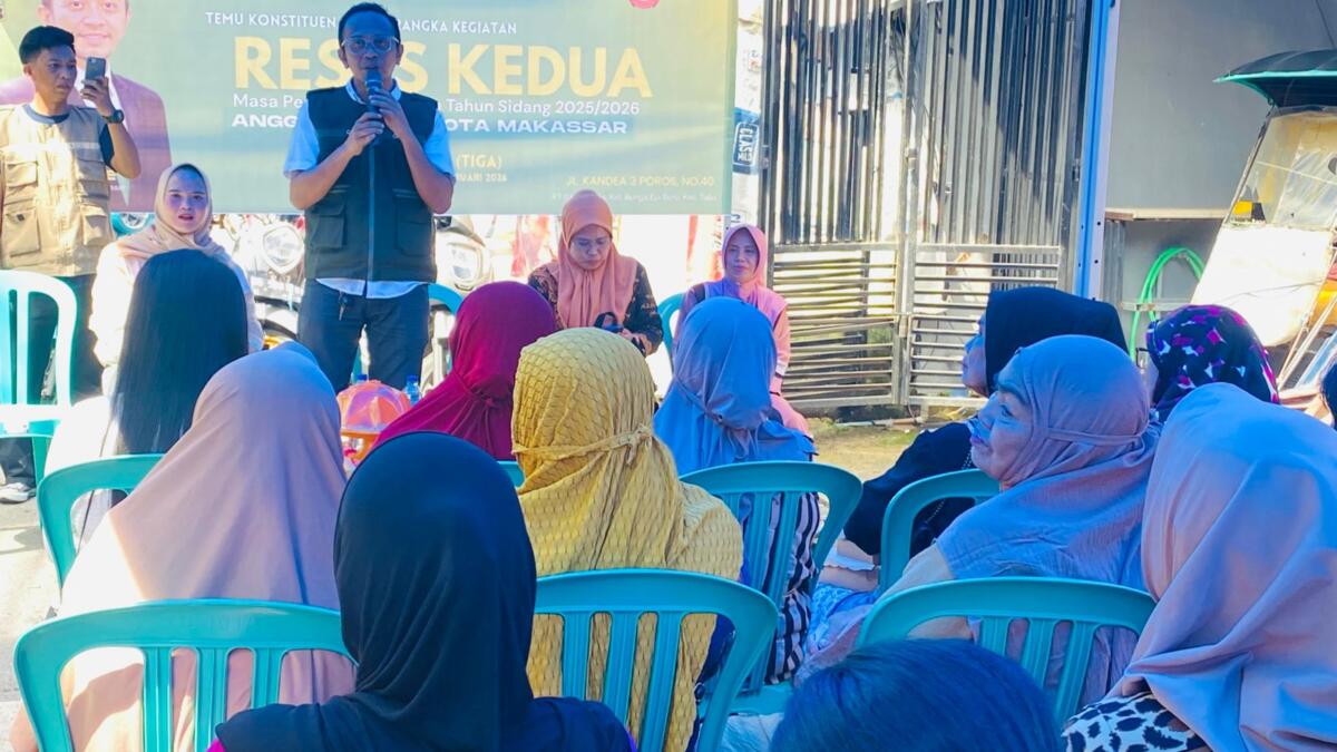 Basdir Serap Aspirasi Warga Tallo, Terbanyak Keluhan Soal Pengangkutan Sampah