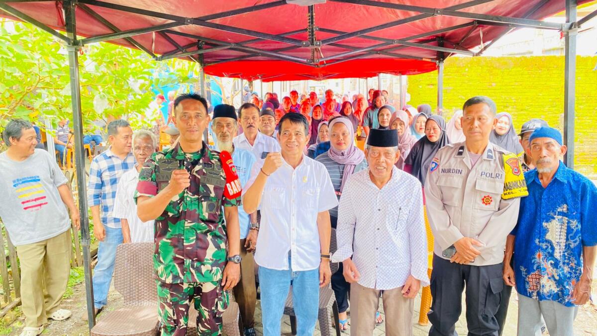 Reses di Tamalanrea, Idris Tegaskan tak Boleh Ada Sekat Antarwarga