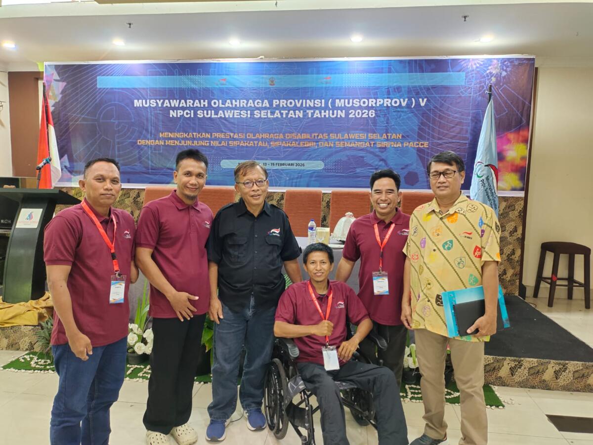 Selamat! Kandacong Terpilih Secara Aklamasi Pimpin NPCI Sulsel Periode 2026–2031