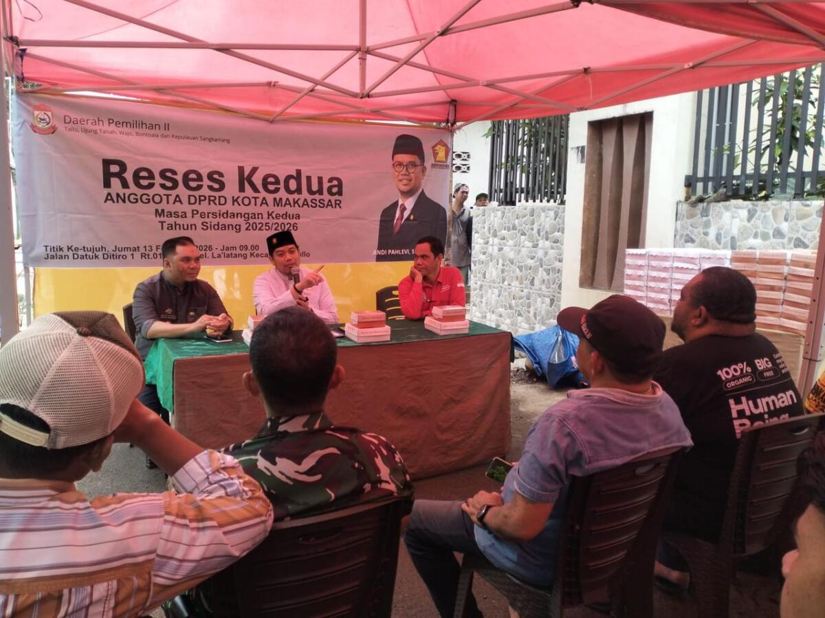 Warga Dorong Penguatan CCTV, Pemeliharaan Jalan, dan Perbaikan Layanan Air di Reses Andi Pahlevi