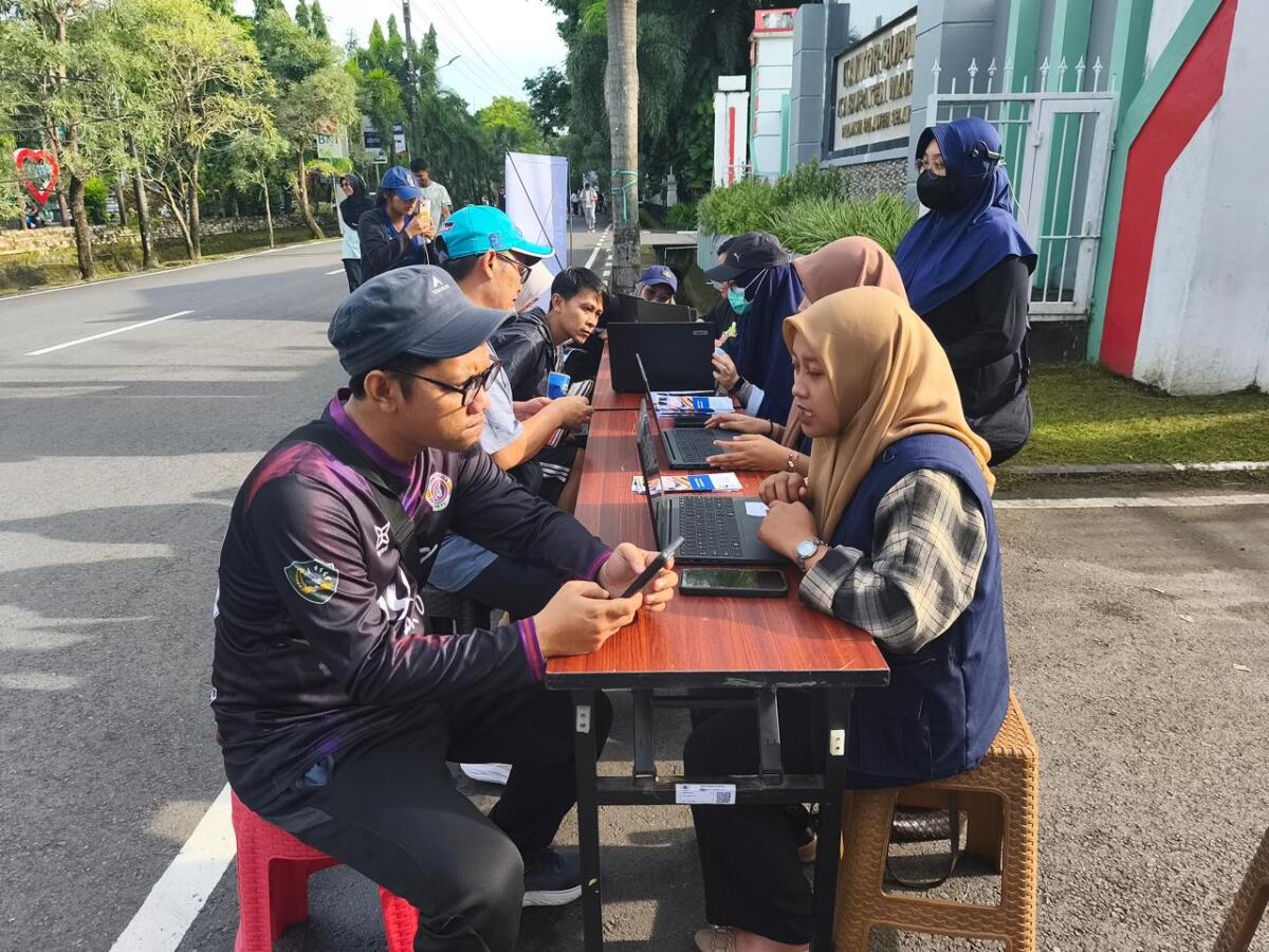 KPP Pratama Maros Gelar Pojok Pajak Pelaporan SPT Tahunan di CFD