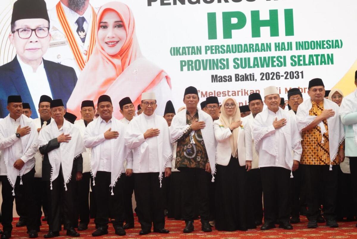 Anggota DPR RI Meity Rahmatia Dilantik Jadi Ketua IPHI Sulsel