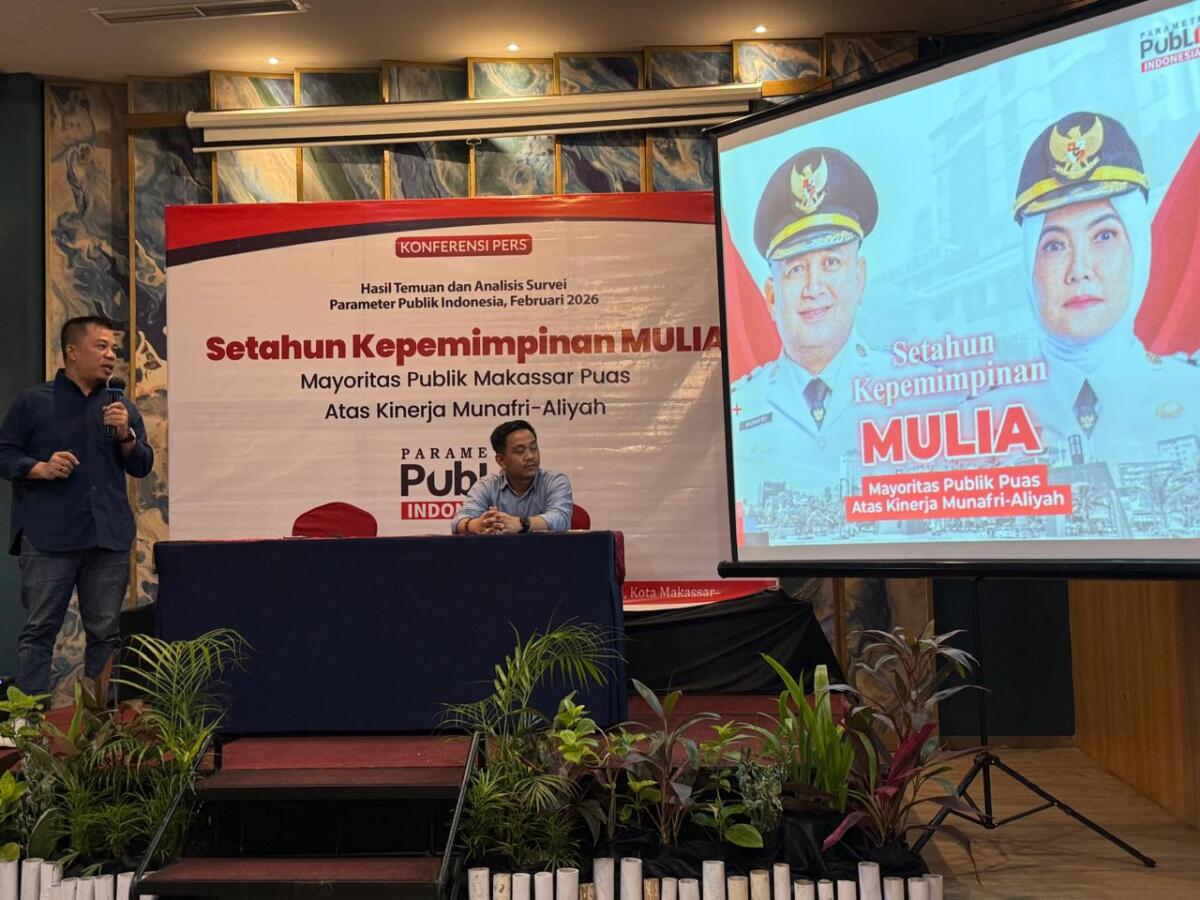 Setahun Mulia Pimpin Makassar, Kepuasan Masyarakat Tembus 80,1 Persen