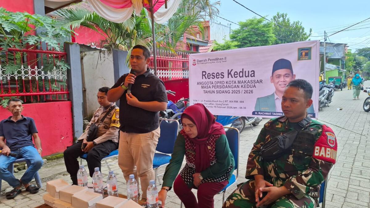RTQ Temui Warga di Ujung Utara Makassar, Krisis Air Bersih dan Lampu Jalan Jadi Keluhan Utama