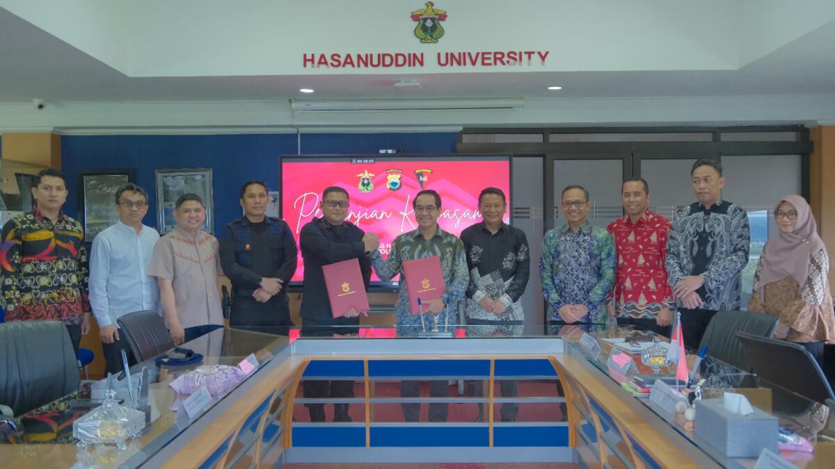 Unhas dan Brimob Polda Sulsel Kerja Sama Kelola Lapangan Tembak