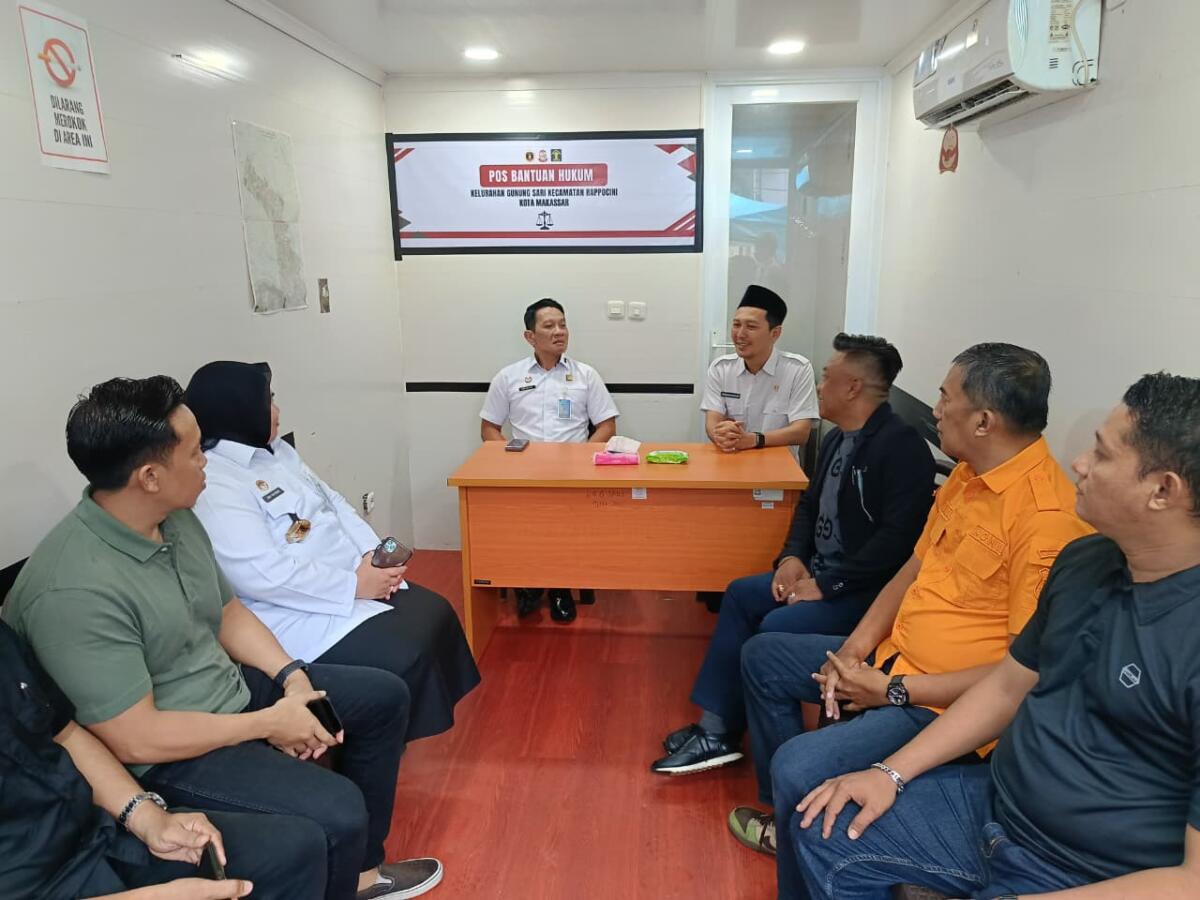 Pertama di Makassar, Gunung Sari Dirikan Posbakum Gratis untuk Warga