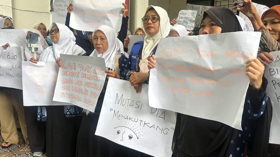 Rp5,9 Miliar Anggaran Dihapus, 841 Guru Honorer PAUD di Maros tak Lagi Terima Insentif