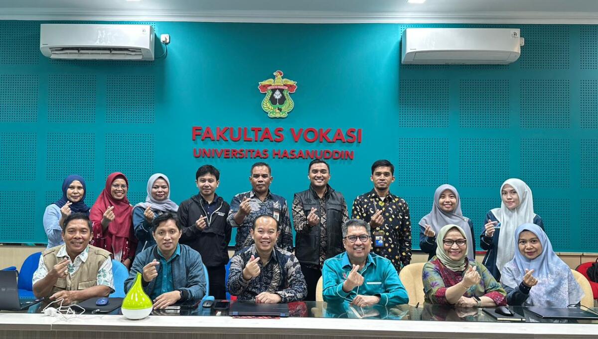 Kolaborasi Fakultas Vokasi Unhas dan BPPMPV KPTK Kembangkan Ekosistem Teaching Factory