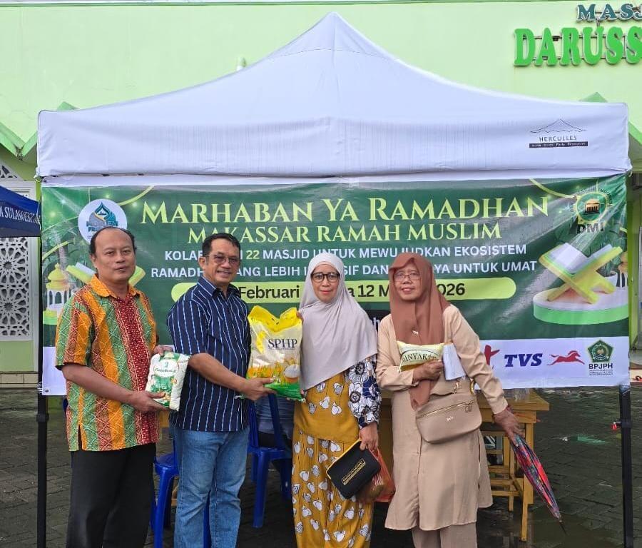 9 Ramadan di Masjid Darussalam Bosowa Minasa Upa; Dari GPM, Sosialisasi untuk Marbot, Hingga Lomba Kreativitas Anak