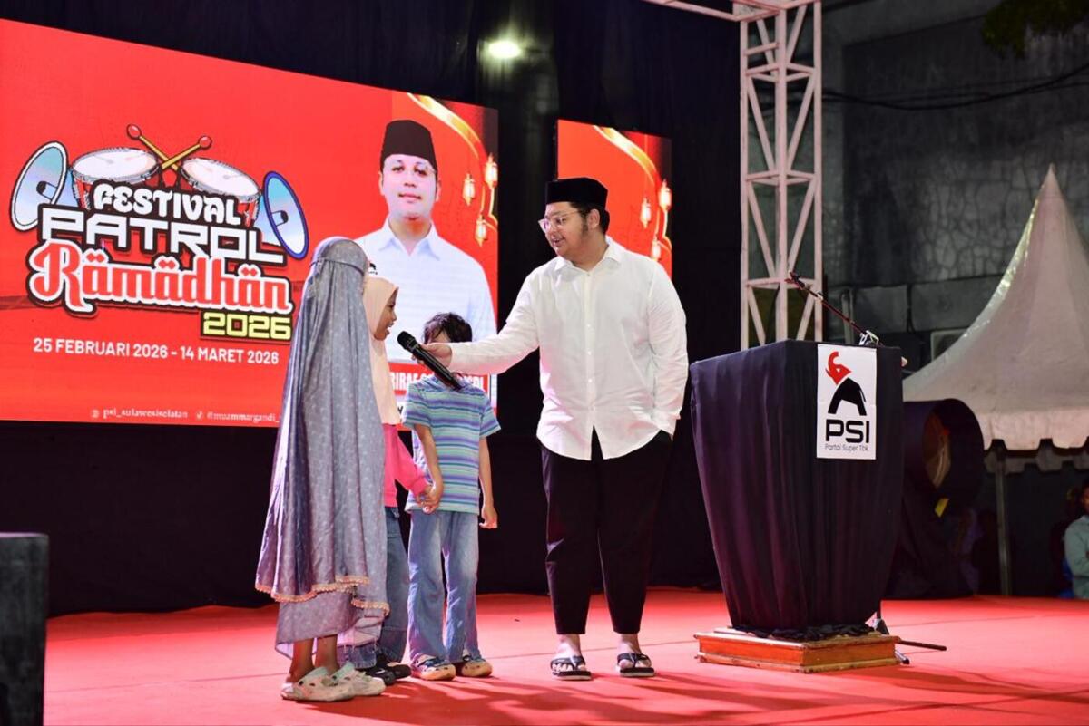 PSI Sulsel Tegaskan Politik Kehadiran di Festival Patrol Ramadan