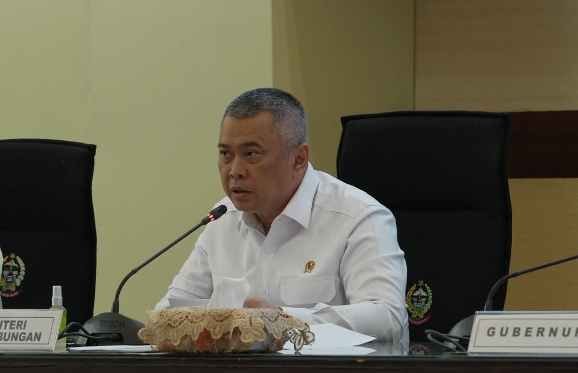 Menhub Pimpin Rakor di Kantor Gubernur Sulsel, Pastikan Kesiapan Angkutan Lebaran 2026