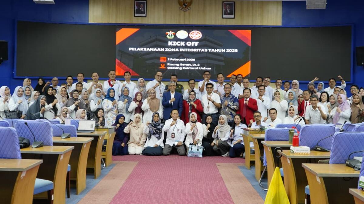 Tiga Fakultas di Unhas Diusul Memperoleh Predikat Wilayah Bebas Korupsi