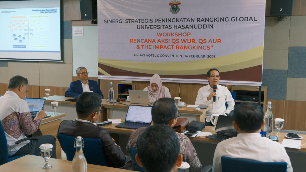 Unhas Matangkan Rencana Aksi QS dan THE Rankings untuk Perkuat Peringkat Global