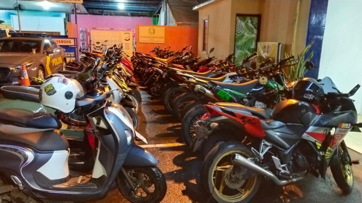 124 Motor, Empat Mobil Terjaring Operasi Keselamatan Pallawa 2026 di Makassar