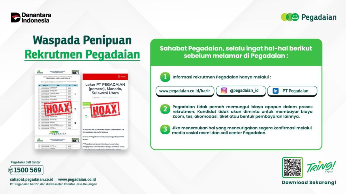 Go Global, Pegadaian Raih Penghargaan Internasional atas Penerbitan Sukuk dan Social Bonds