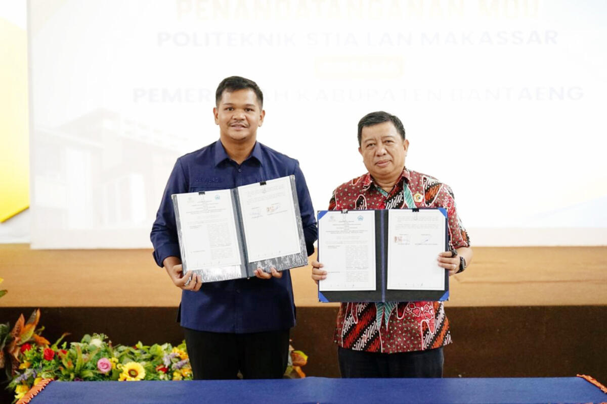 Pemkab Bantaeng Teken MoU STIA LAN
