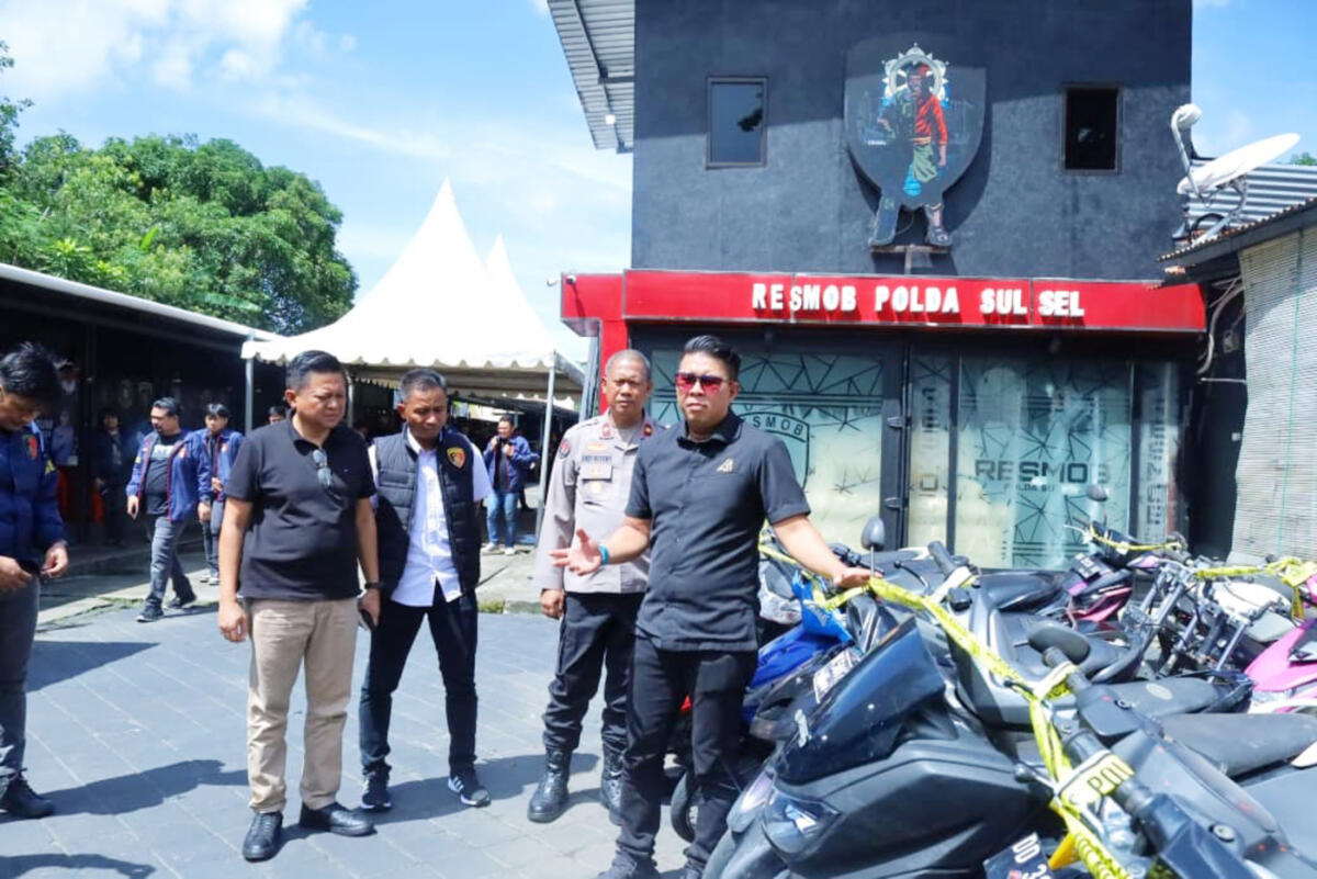 Empat Tersangka Curanmor Dibekuk