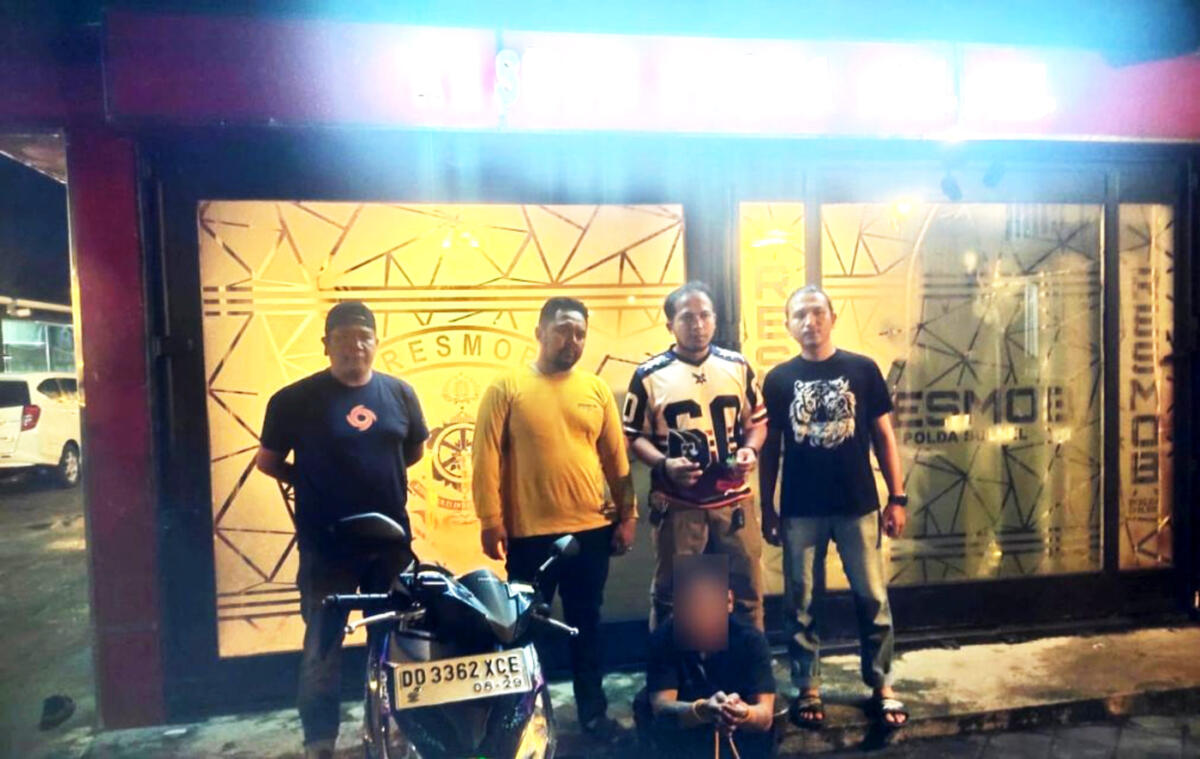 Tim Jatanras Berhasil Ungkap Pelaku Curanmor di PT NSS