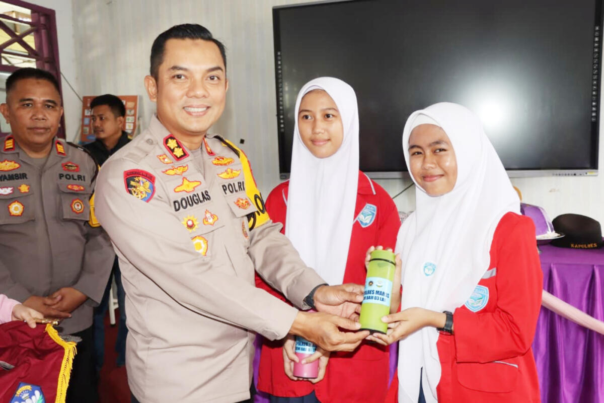 Kapolres Maros Pantau Program MBG