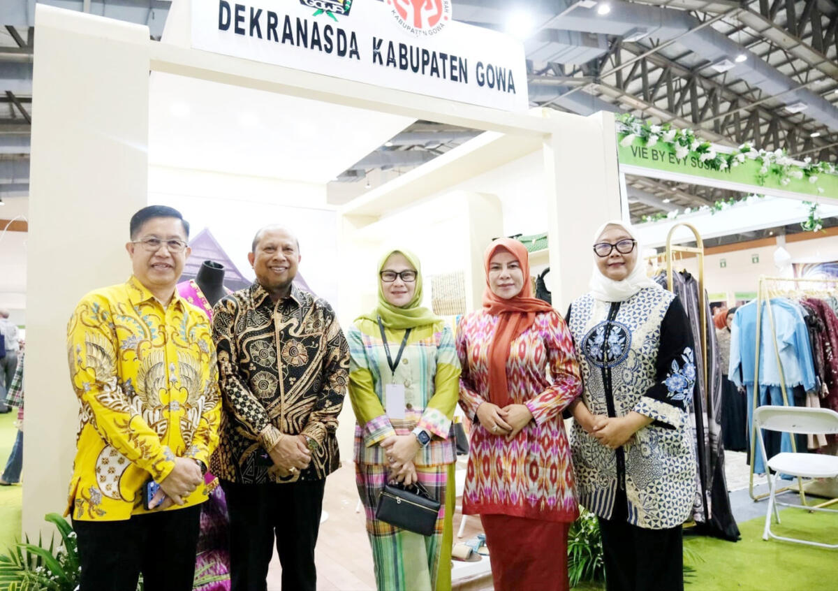 Gowa Unjuk Kerajinan Unik Berkelas di Inacraft 2026