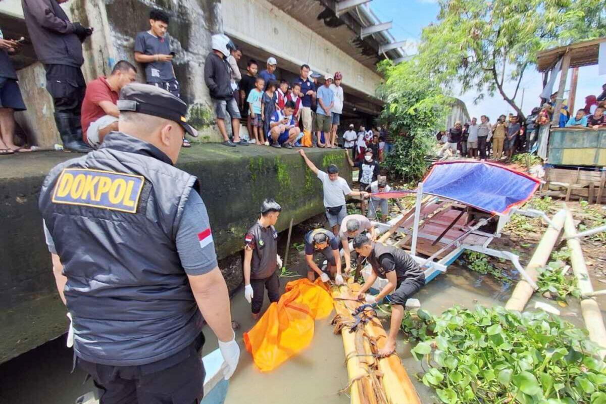 Sesosok Mayat Lakilaki Ditemukan Terapung di Sungai Tallo