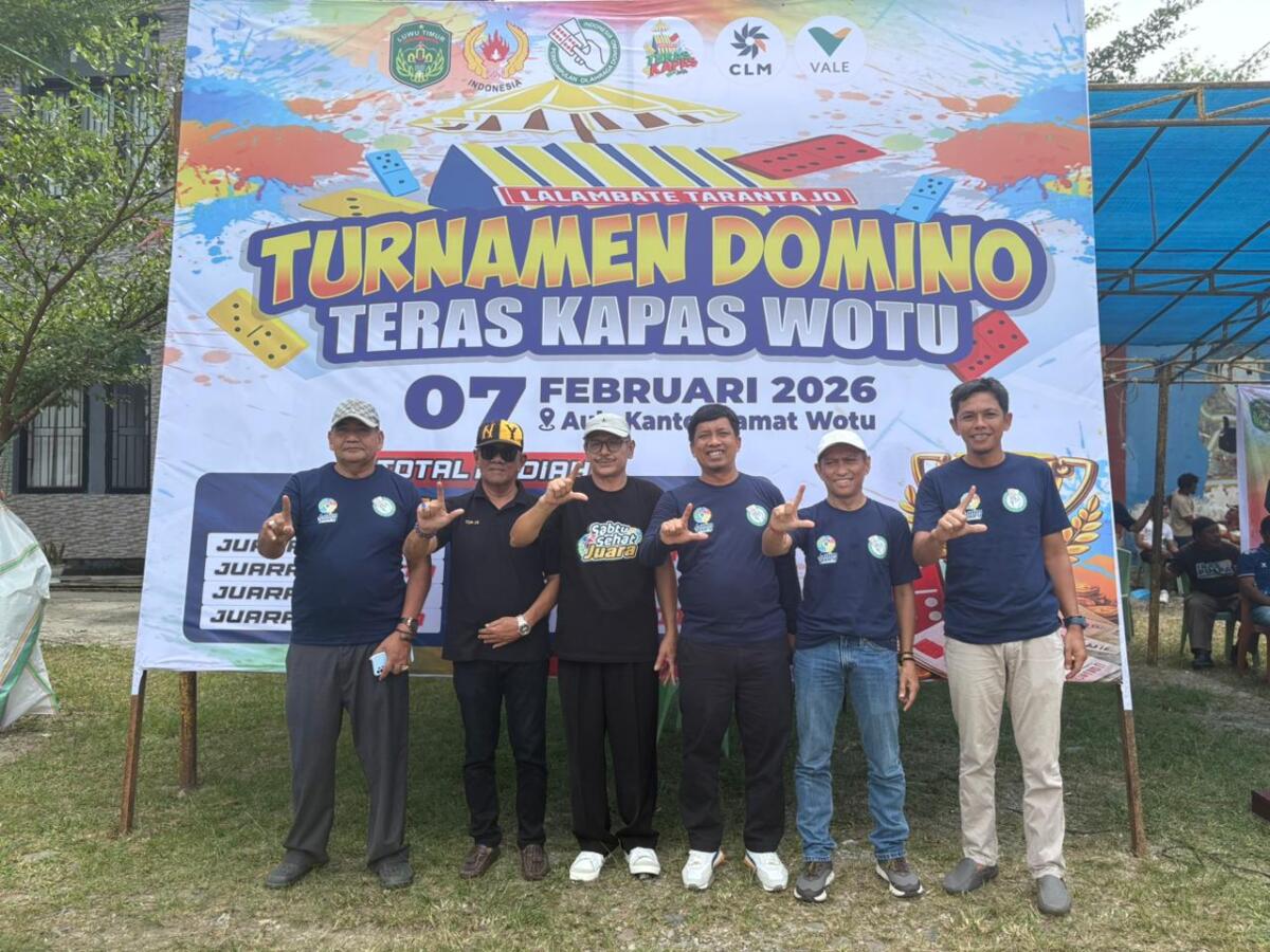 Plt Kadis Parmudora Apresiasi Turnamen Domino