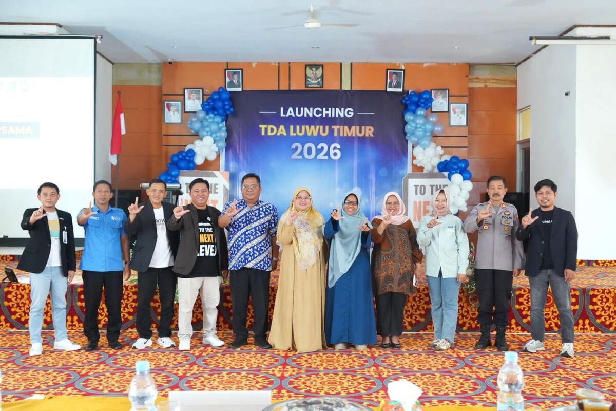 Pemkab Luwu Timur Apresiasi Launching Komunitas TDA