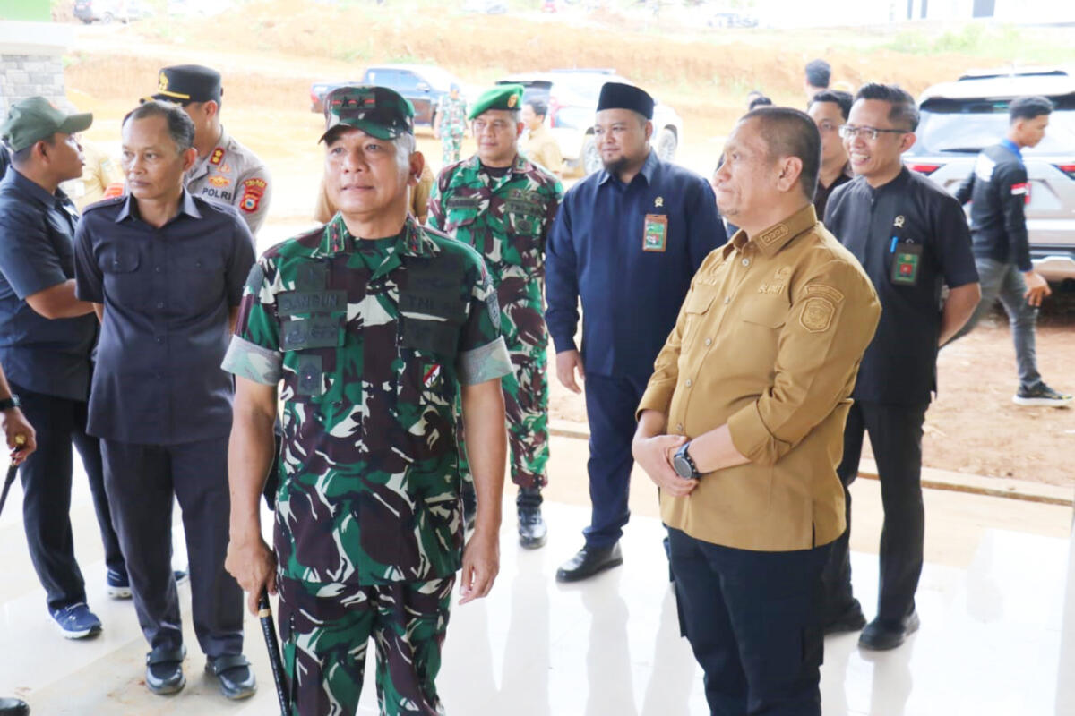 Bupati Lutim Apresiasi Dukungan TNI