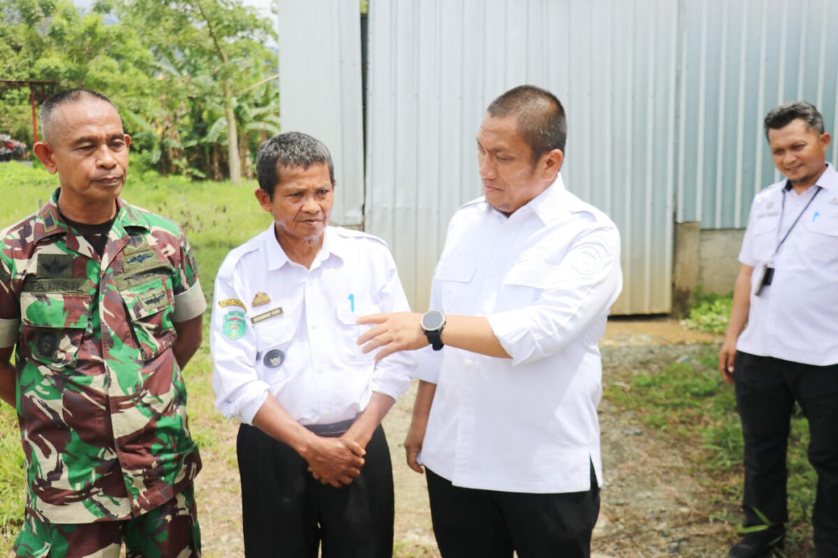 Irwan Tinjau Lahan Pembangunan KDMP
