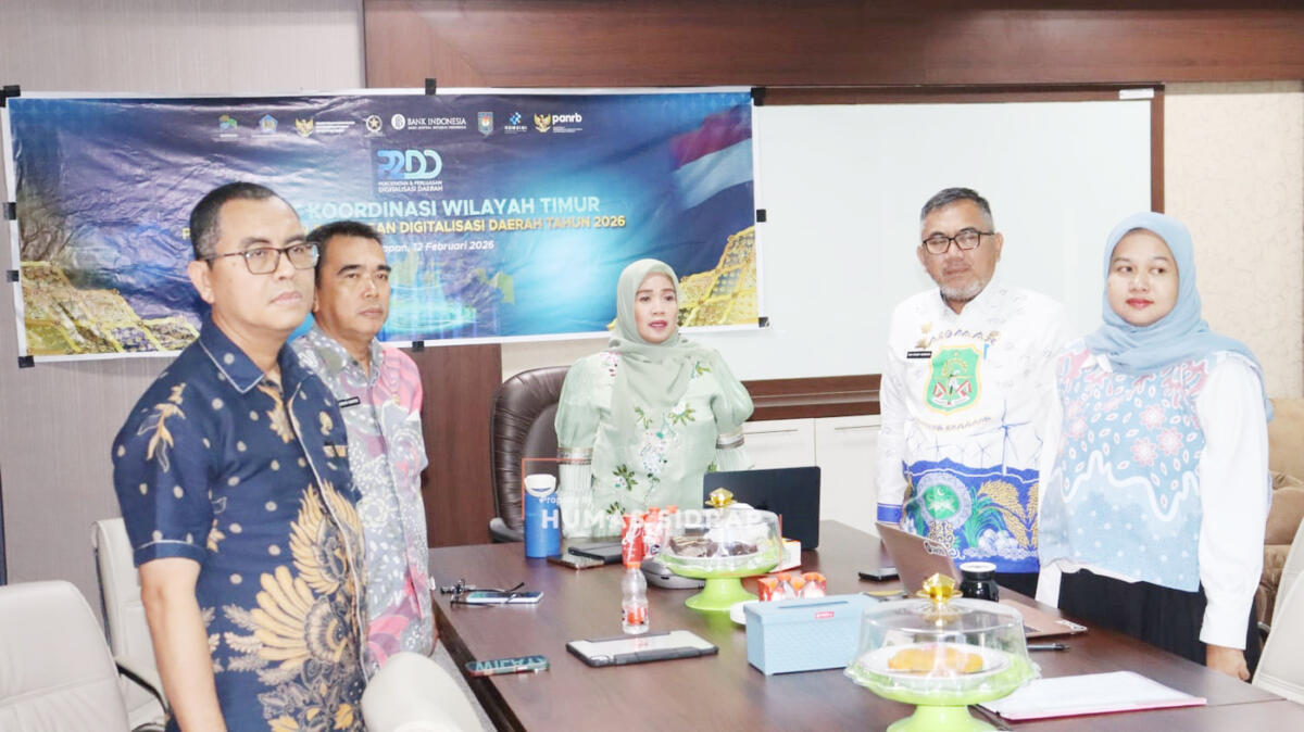 Wabup Ikut Rakorwil P2DD Secara Virtual