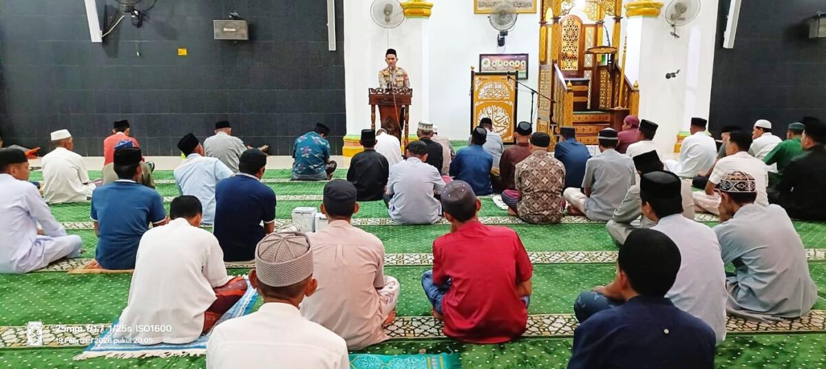 Kapolsek Pimpin Safari Ramadan