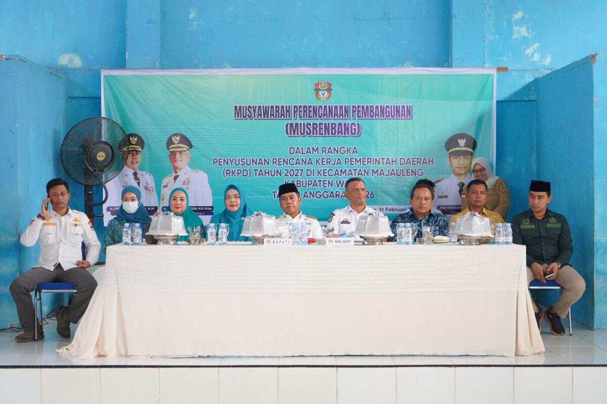 Bupati-Wabup Kompak Hadiri Musrenbang