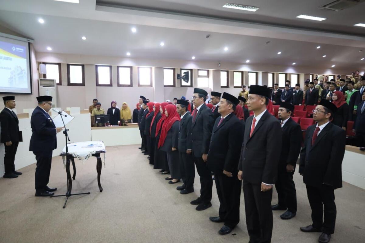 Appi Lantik 27 Pejabat, Tunjuk Andi Irwan Bangsawan Jadi Plt Asisten I