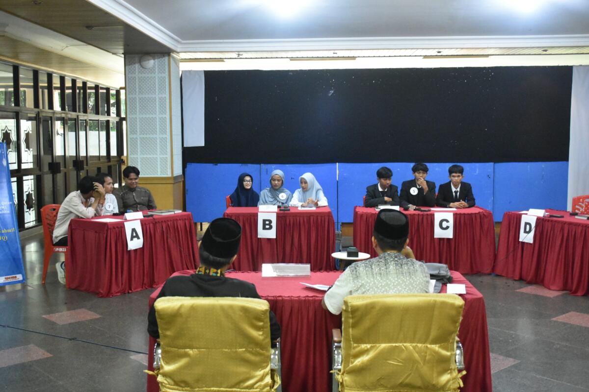 222 Finalis dari Berbagai Fakultas Ikut MTQM Unhas 2026