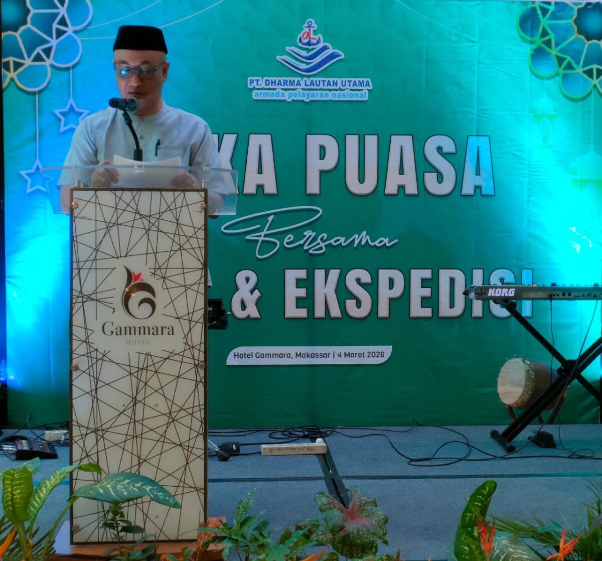 Manajer Cabang PT Dharma Lautan Utama Makassar, Yandi Hermawan, A.Md