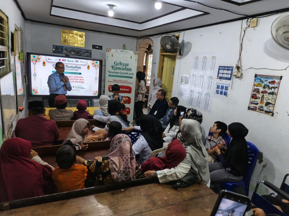 OJK Sulselbar Dorong Literasi Keuangan Inklusi Bagi Penyandang Disabilitas Melalui Edukasi Keuangan Dalam Rangkaian Gerak Syariah