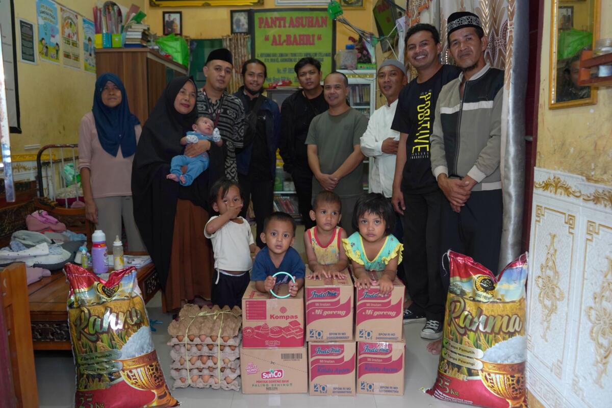 PFI Makassar Salurkan Bantuan Sembako ke Panti Asuhan dan Rumah Singgah di Makassar