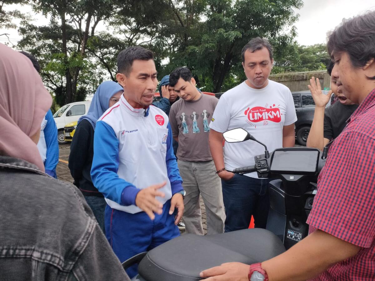 Asmo Sulsel dan Media ‘Kuliti’ Motor Listrik Honda