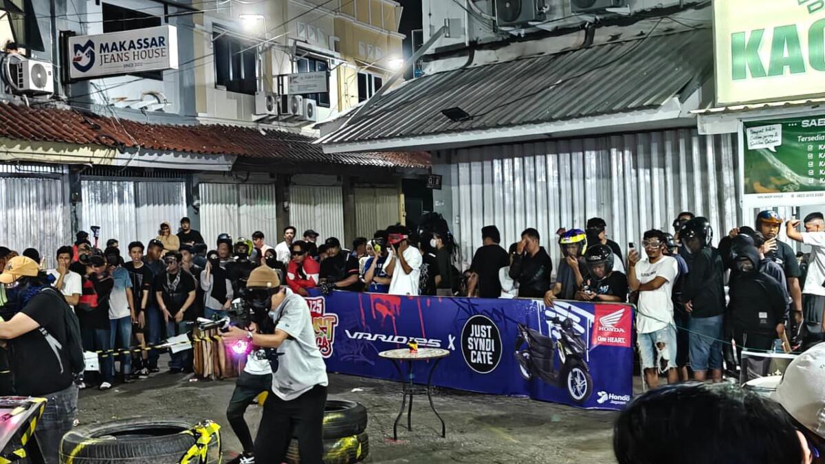 Asmo Sulsel Hadirkan ‘Vario 125 Street Fun WGB’, Pertarungan Seru Water Gel Blaster yang Diikuti Ratusan Peserta